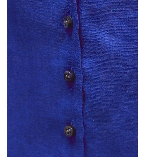 SALON adam et rope'「リネンスキッパーギャザーブラウス / ［GENTLE LINEN］」|シャツ・ブラウス|