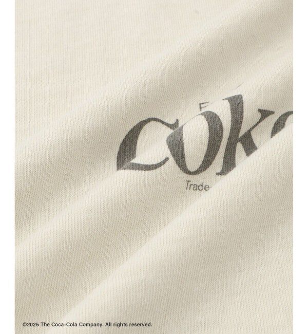 SALON adam et rope'「Coca-Cola ビンテージライクTシャツ」|Tシャツ・カットソー|