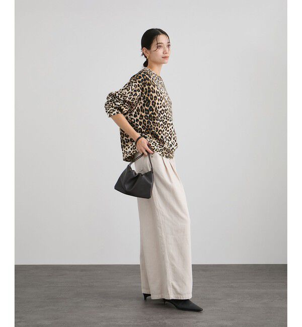 SALON adam et rope'「【LA PRESTIC OUISTON】LAURENCE CO レオパード」|シャツ・ブラウス|