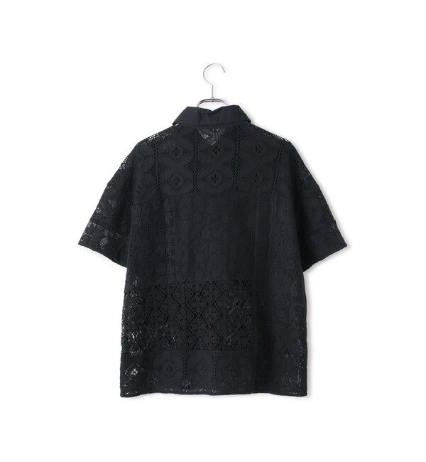 SALON adam et rope'「【WEB限定】パッチワークレースシャツ / セットアップ対応」|シャツ・ブラウス|