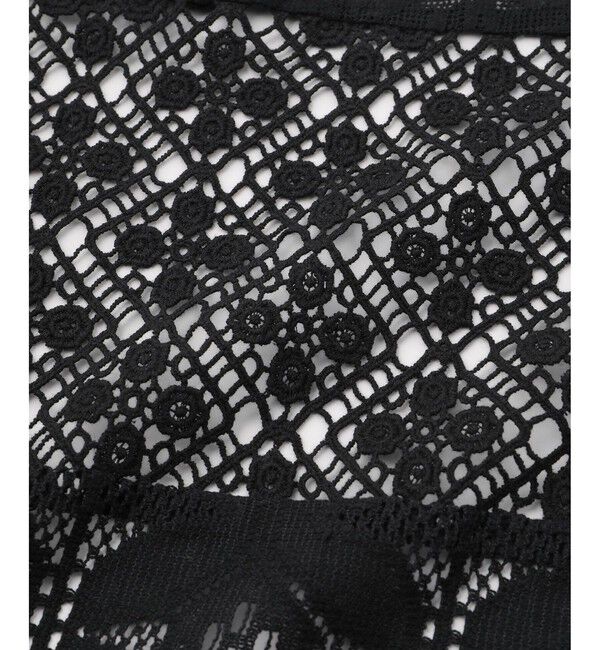 SALON adam et rope'「【WEB限定】パッチワークレースシャツ / セットアップ対応」|シャツ・ブラウス|