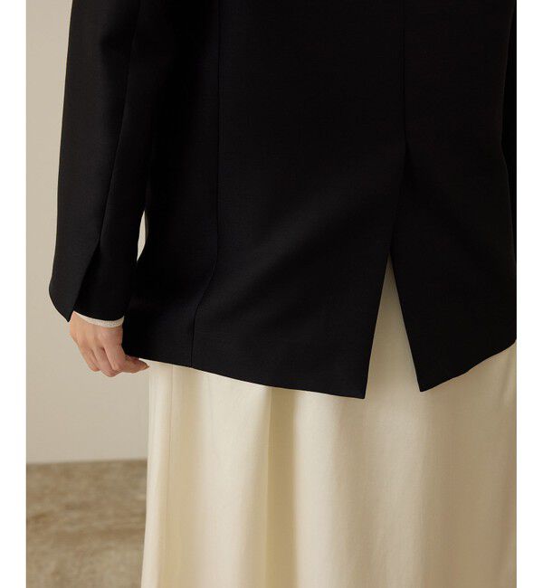 ROPE「シルクウールオーバージャケット」|テーラードジャケット|
