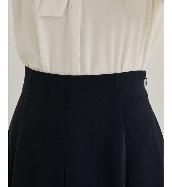 ROPE「トリアセハイウエストフレアスカート【セレモニー/通勤対応】」|スカート|