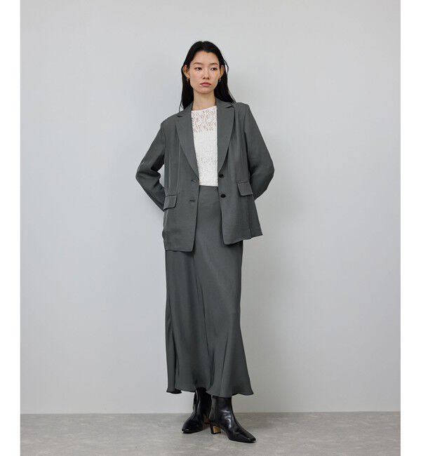 ROPE「シアーエアリー マーメイドスカート/セットアップ対応」|スカート|