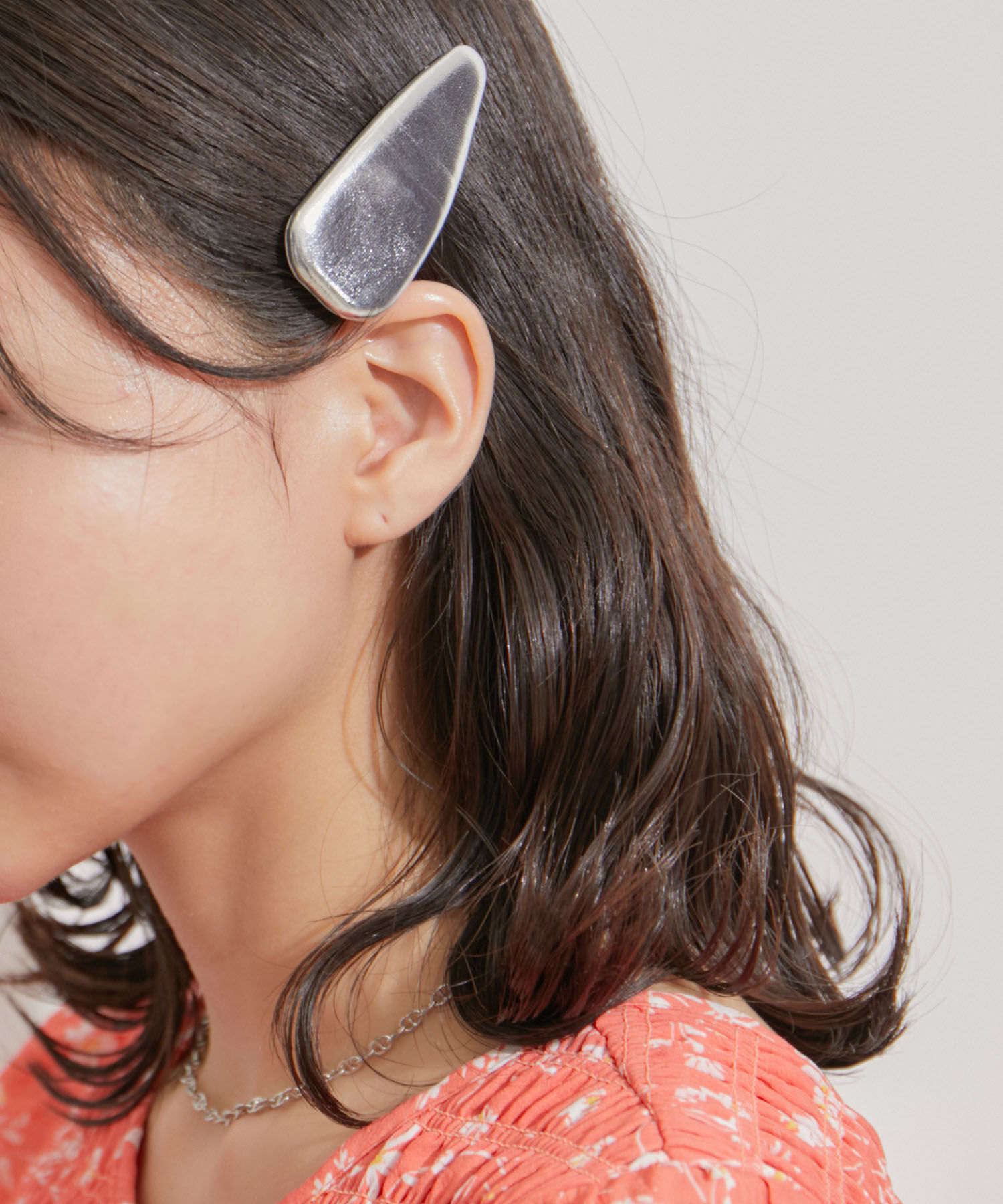 VIS「【2個SET】合皮ヘアピン」|その他|シルバー(93)