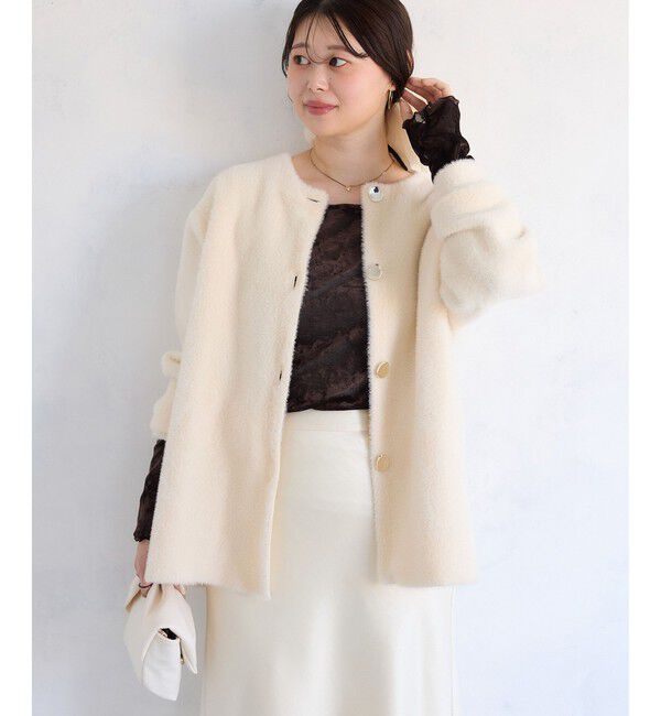 VIS「シアーベロアロングスリーブTシャツ」|Tシャツ・カットソー|