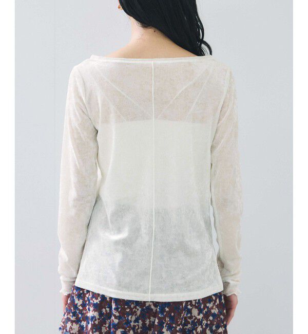 VIS「シアーベロアロングスリーブTシャツ」|Tシャツ・カットソー|