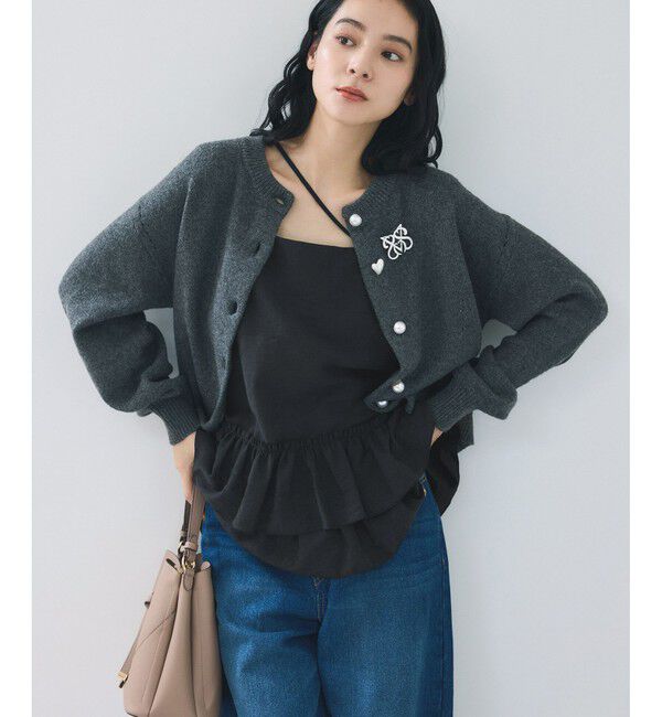 VIS「レイヤードティアードインナートップス」|キャミソール|