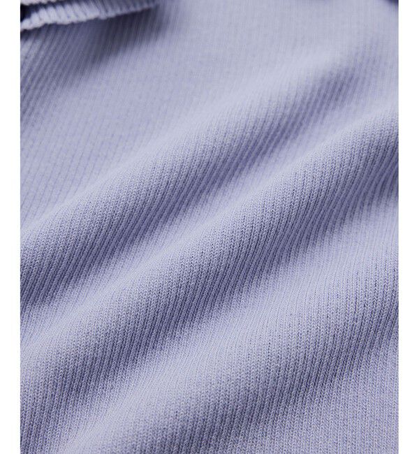VIS「サイドギャザーオフショル5分袖ニット/イージーケア」|ニット・セーター|