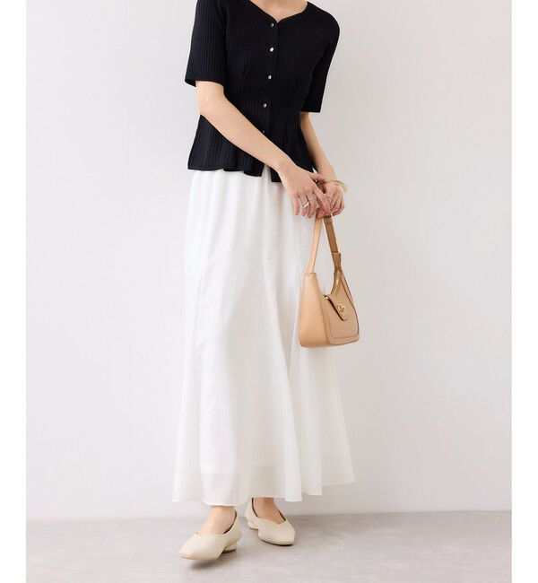 VIS「気流染めフレアースカート/イージーケア」|スカート|