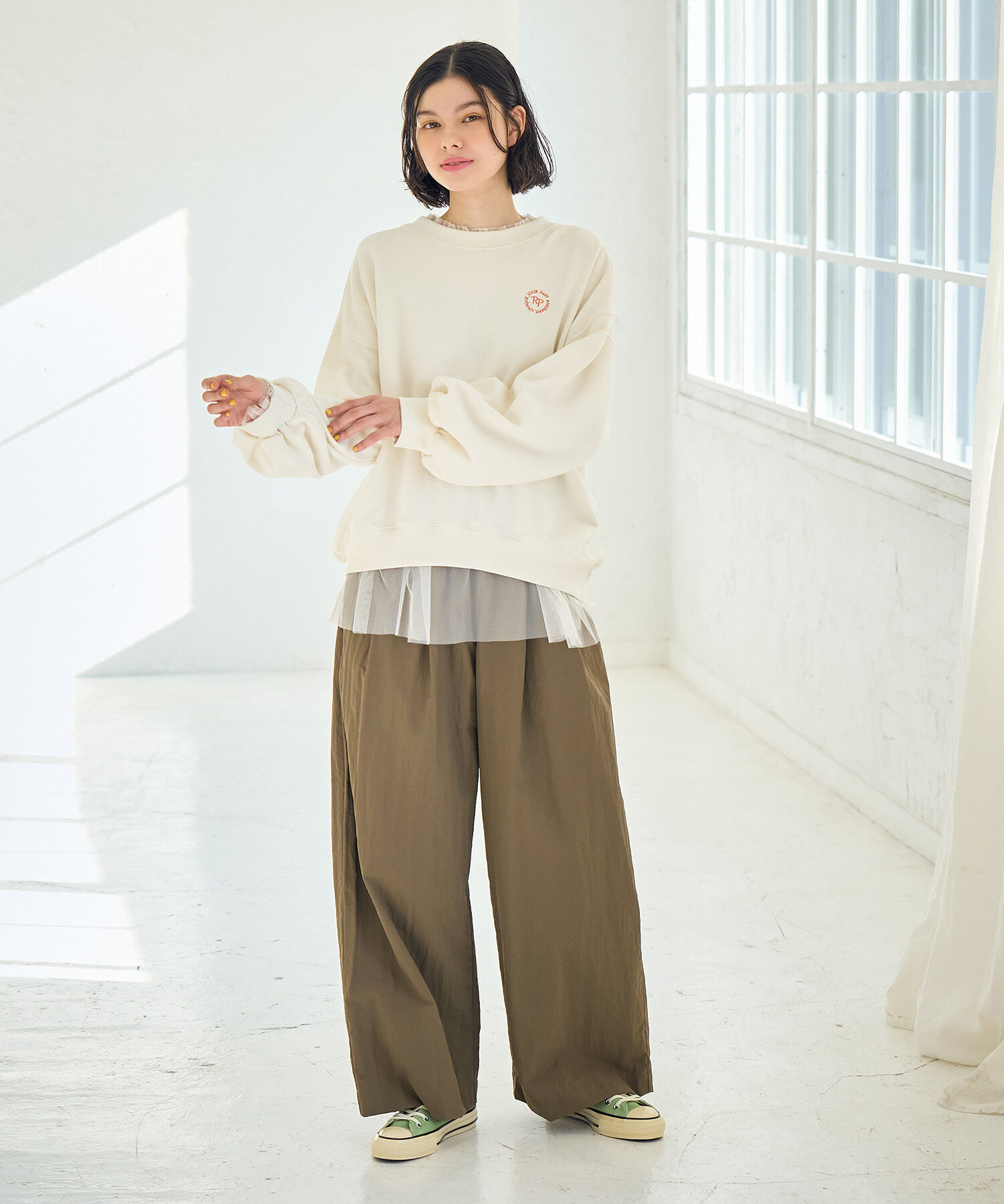 ROPE' PICNIC R「ナイロンタックパンツ/リンクコーデ」|その他|