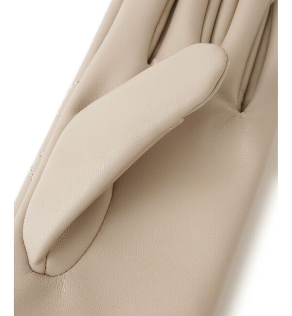 ROPE PICNIC PASSAGE「シンセティックレザーキルティンググローブ」|手袋|