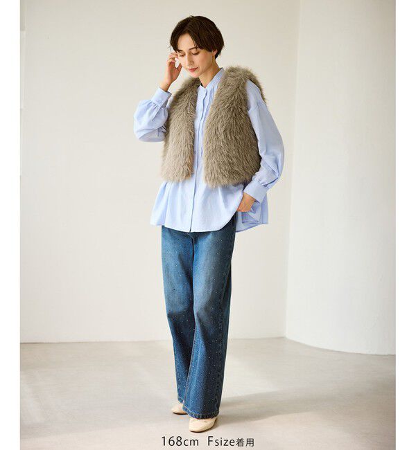 Rope&rsquo;Picnic「ファーベスト」|ベスト・ジレ|