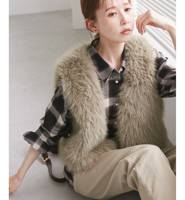 Rope&rsquo;Picnic「ファーベスト」|ベスト・ジレ|