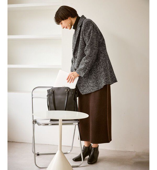 Rope&rsquo;Picnic「ネップツイードテーラードジャコット」|テーラードジャケット|