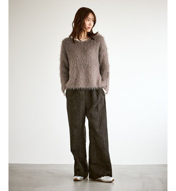 Rope&rsquo;Picnic「フェザーVネックニット」|ニット・セーター|