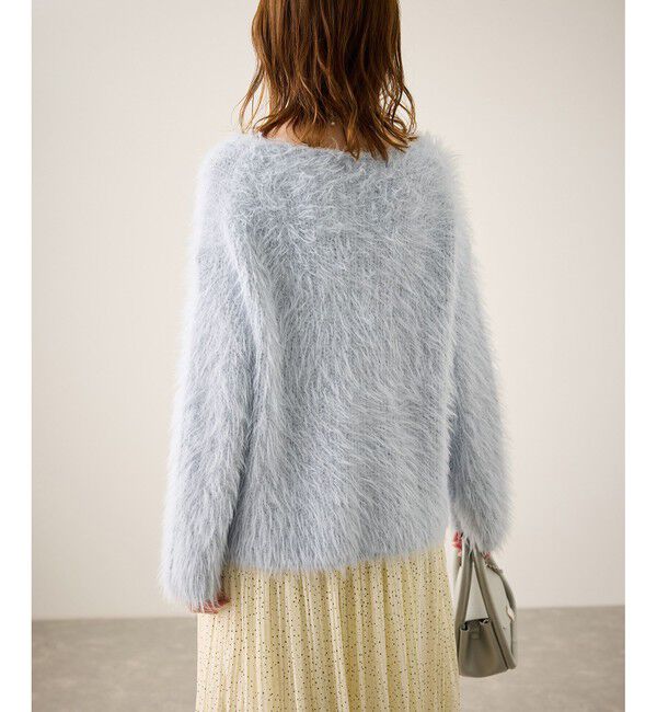 Rope&rsquo;Picnic「フェザーVネックニット」|ニット・セーター|