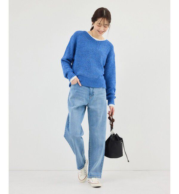 Rope&rsquo;Picnic「フリンジヤーンラメニット」|ニット・セーター|