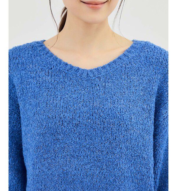 Rope&rsquo;Picnic「フリンジヤーンラメニット」|ニット・セーター|