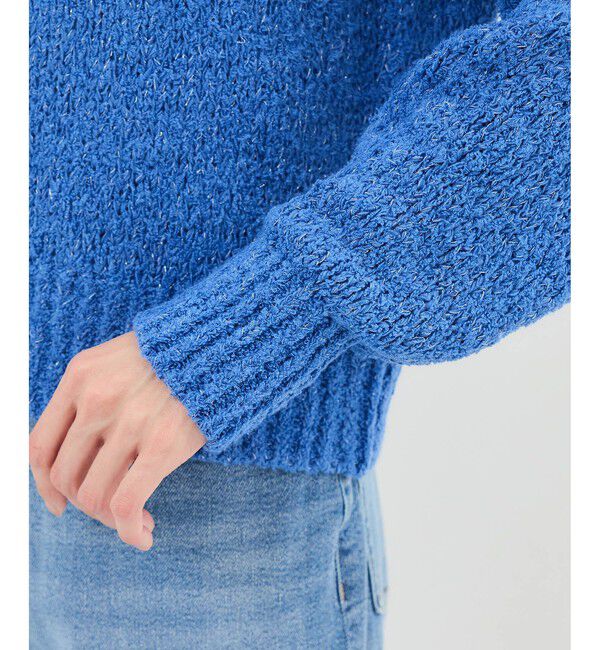 Rope&rsquo;Picnic「フリンジヤーンラメニット」|ニット・セーター|