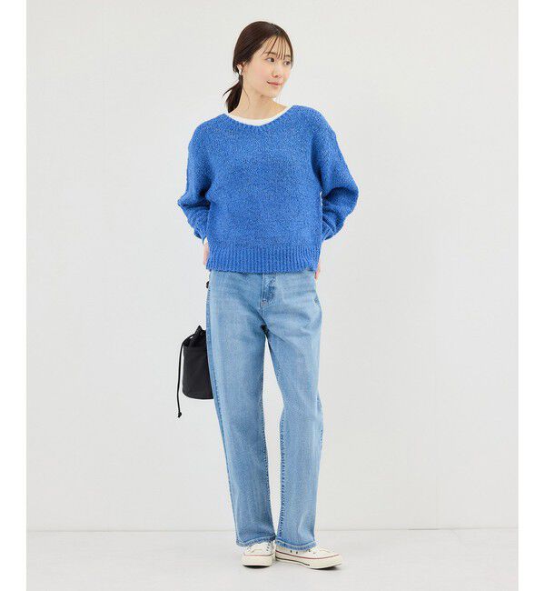 Rope&rsquo;Picnic「フリンジヤーンラメニット」|ニット・セーター|