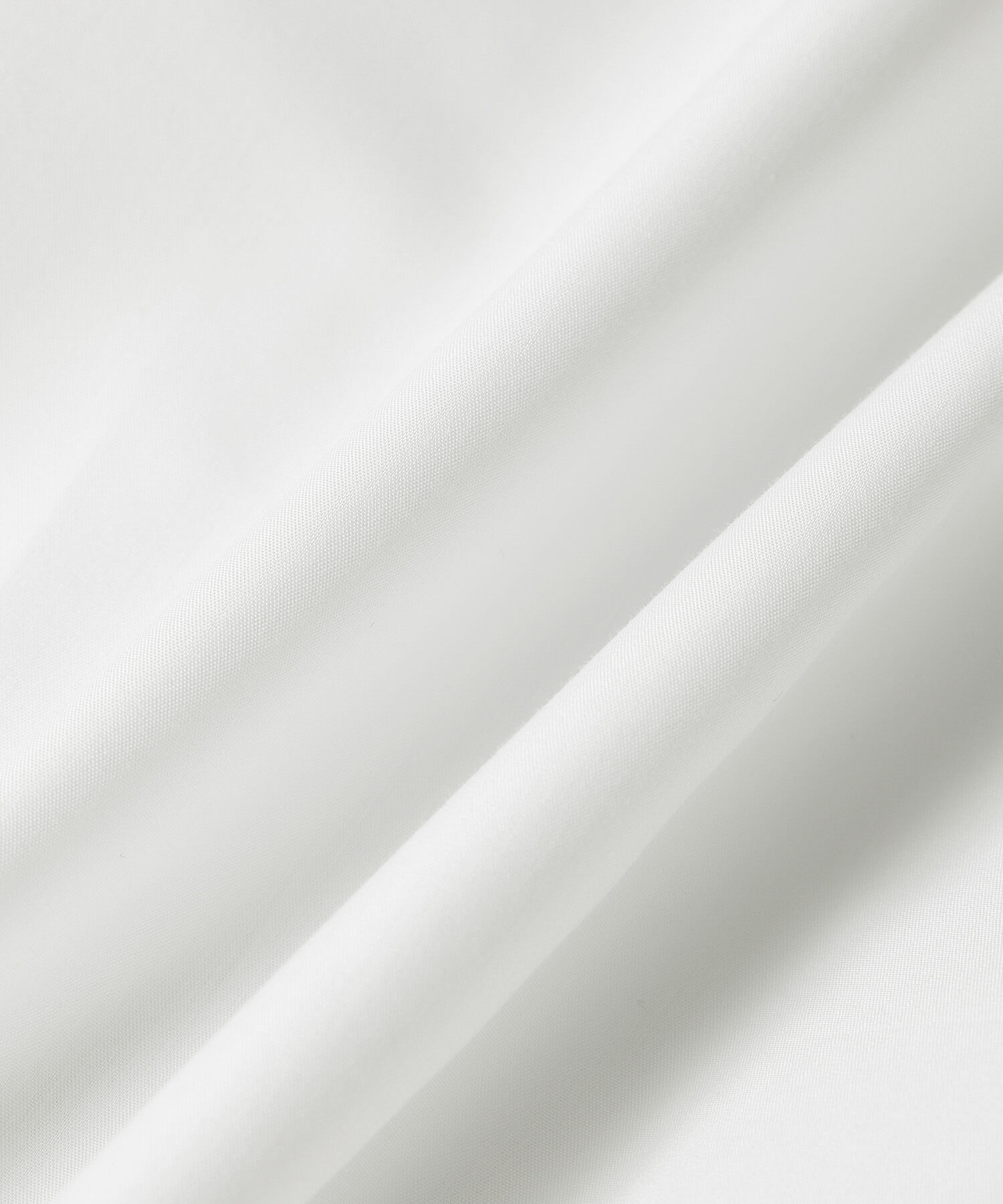 ADAM ET ROPE'「【サステナブル】クロップドギャザリングシャツ」|シャツ・ブラウス|