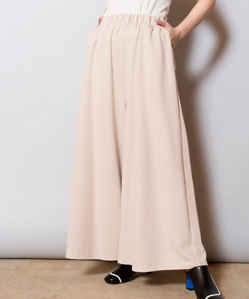  「ジャージーフレアーパンツ」|その他|L.BEIGE