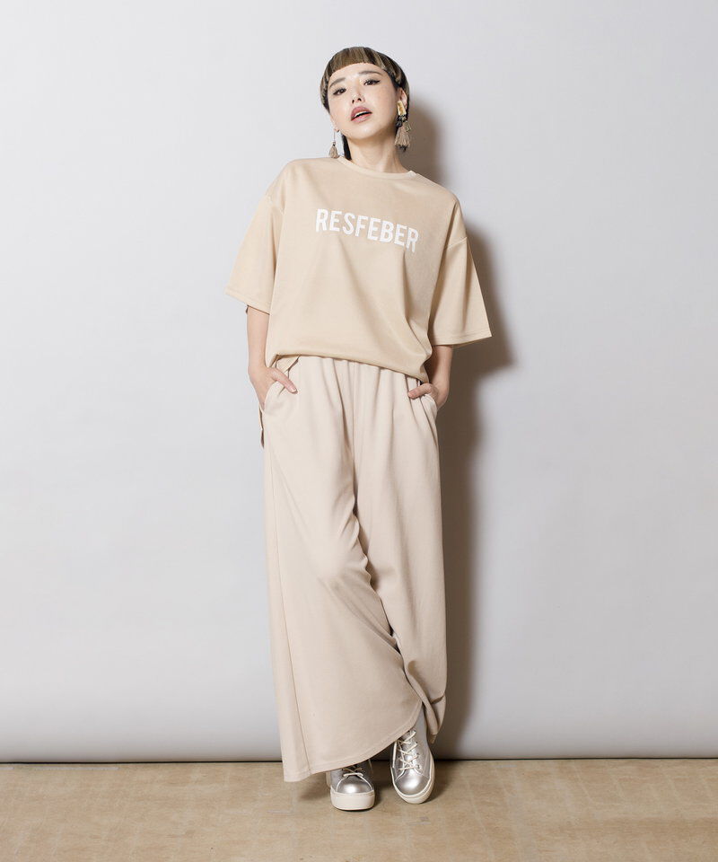  「ジャージーフレアーパンツ」|その他|