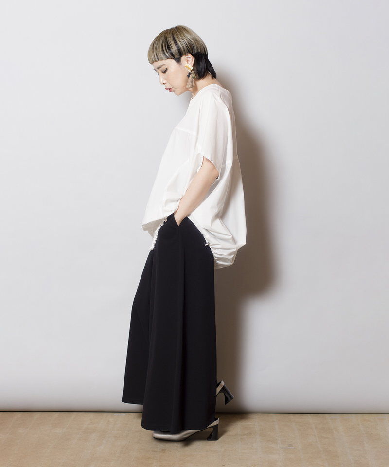  「ジャージーフレアーパンツ」|その他|