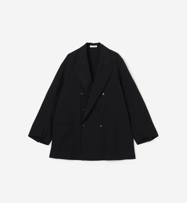  「CHEMISE D'ADAM | 〈別注〉ダブルブレスト シャツジャケット WOMEN」|テーラードジャケット|