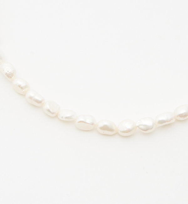 THE PAUSE「【THE PAUSE】淡水パールショートネックレス」|リング|