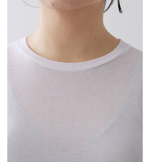  「シアーフライスクルーネックプルオーバー」|Tシャツ・カットソー|