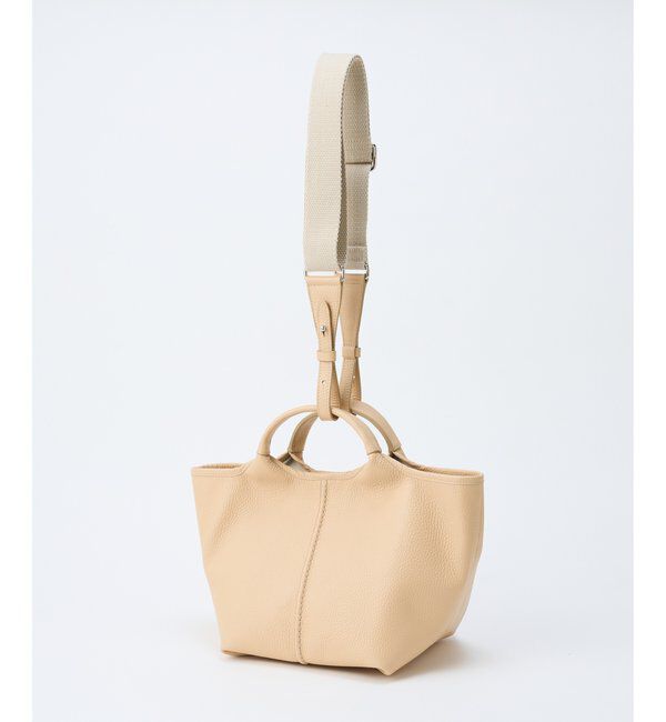 Hoaw.「【Hoaw.】レザーストラップバッグ」|トートバッグ|