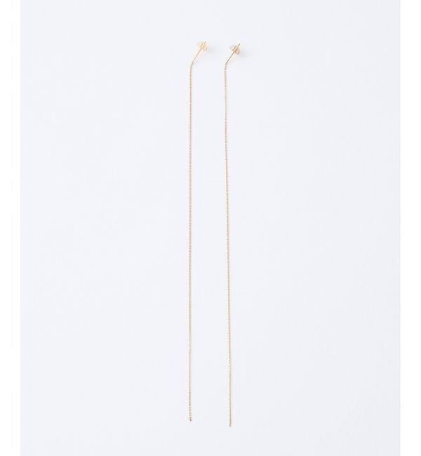 Hoaw.「【Hoaw.】10K Lineピアス」|リング|