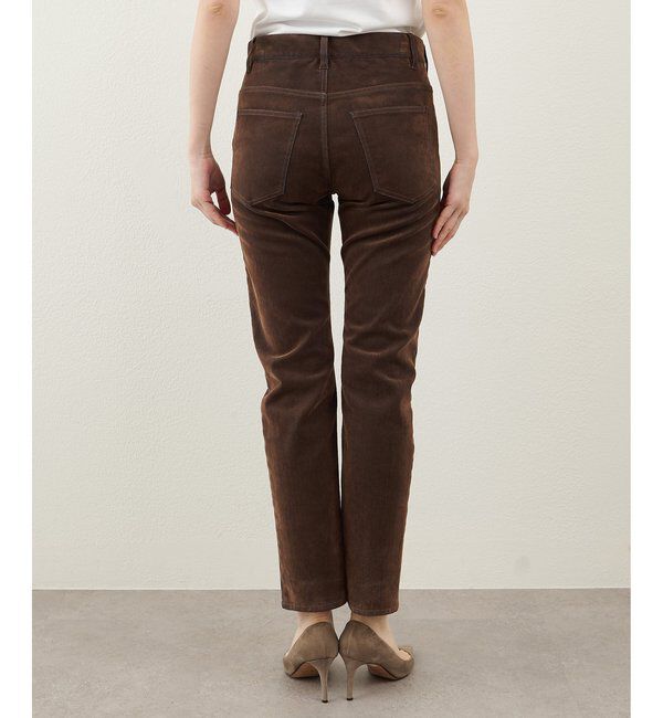  「デニムフロッキースキニーパンツ」|チノ|