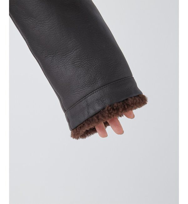 GEMINI「【GEMINI】ムートンブルゾンコート」|ブルゾン・スタジャン|