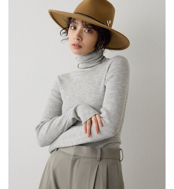  「ソフトRIBタートル」|ニット・セーター|