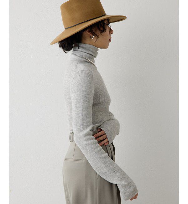  「ソフトRIBタートル」|ニット・セーター|