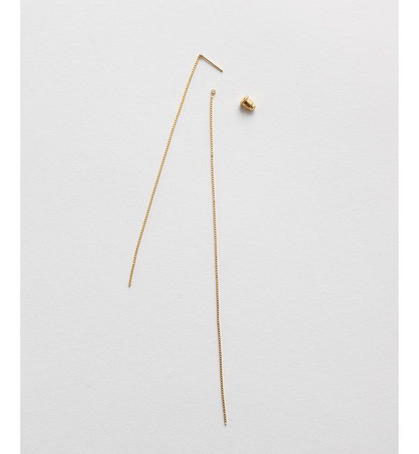 THE PAUSE「【THE PAUSE】2WAYチェーンピアス」|リング|