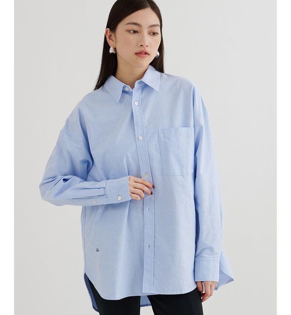  「刺繍オックスフォードシャツ」|シャツ・ブラウス|