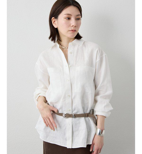  「リネンシャツ」|シャツ・ブラウス|