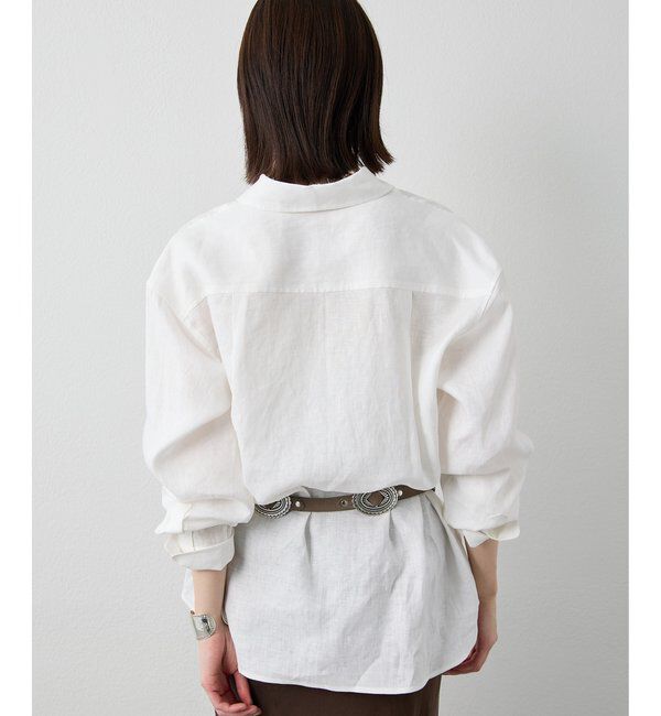  「リネンシャツ」|シャツ・ブラウス|