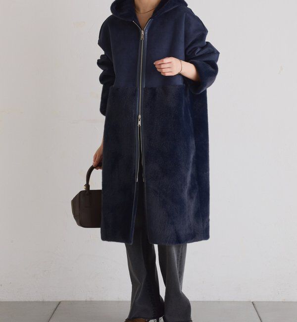  「リバーシブルフェイクファーコート」|その他|