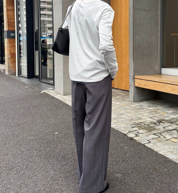  「ベーシックシアーロンT」|Tシャツ・カットソー|