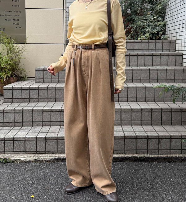  「ベーシックシアーロンT」|Tシャツ・カットソー|