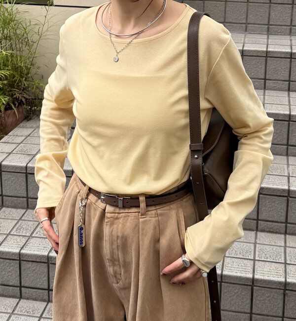  「ベーシックシアーロンT」|Tシャツ・カットソー|