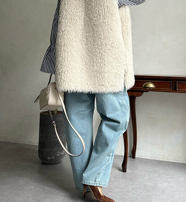  「【ベストセラーアイテム】カーブデニム」|デニム|