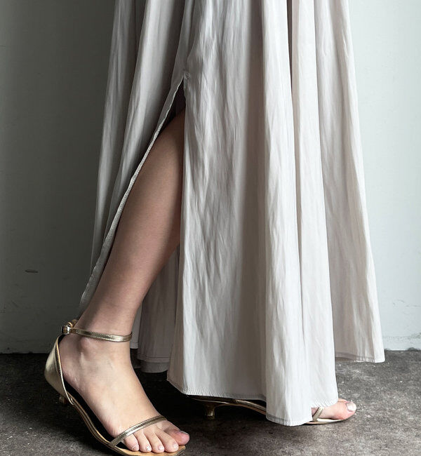  「ウエストリブギャザースカート」|スカート|