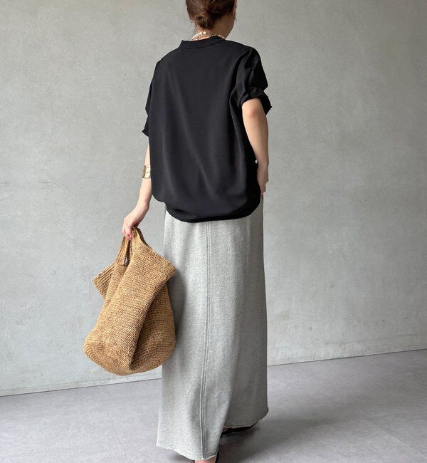  「【WEB限定】接触冷感スキッパーシャツ」|シャツ・ブラウス|