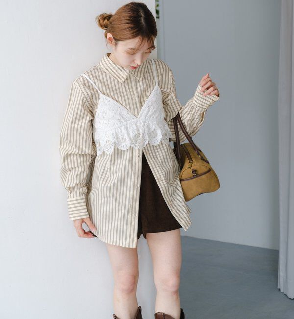  「レースキャミビスチェ」|キャミソール|